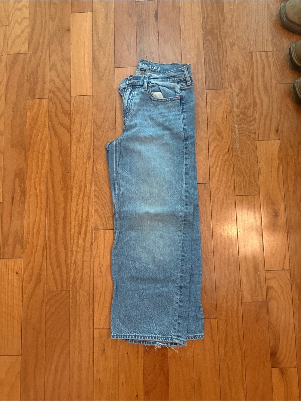 American Eagle Outfitters High-Waisted Stovepipe Jean, Size 4 X-Short